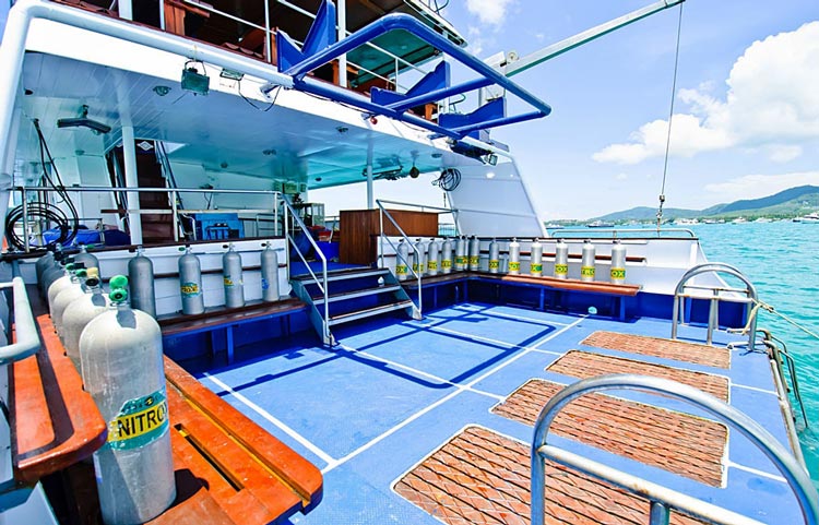 Deep Andaman Queen Dive Deck