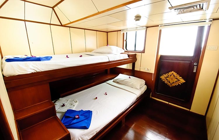 Deep Andaman Queen Twin Cabin