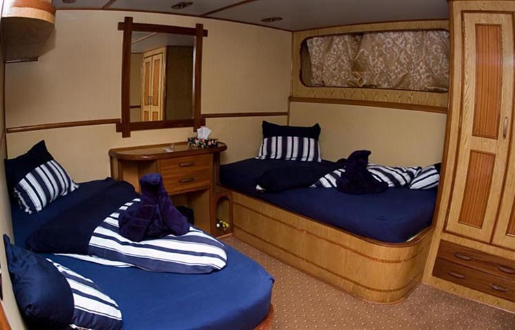 Cassiopeia Twin Cabin