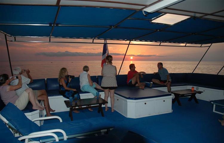 Raja Ampat Aggressor Sunset