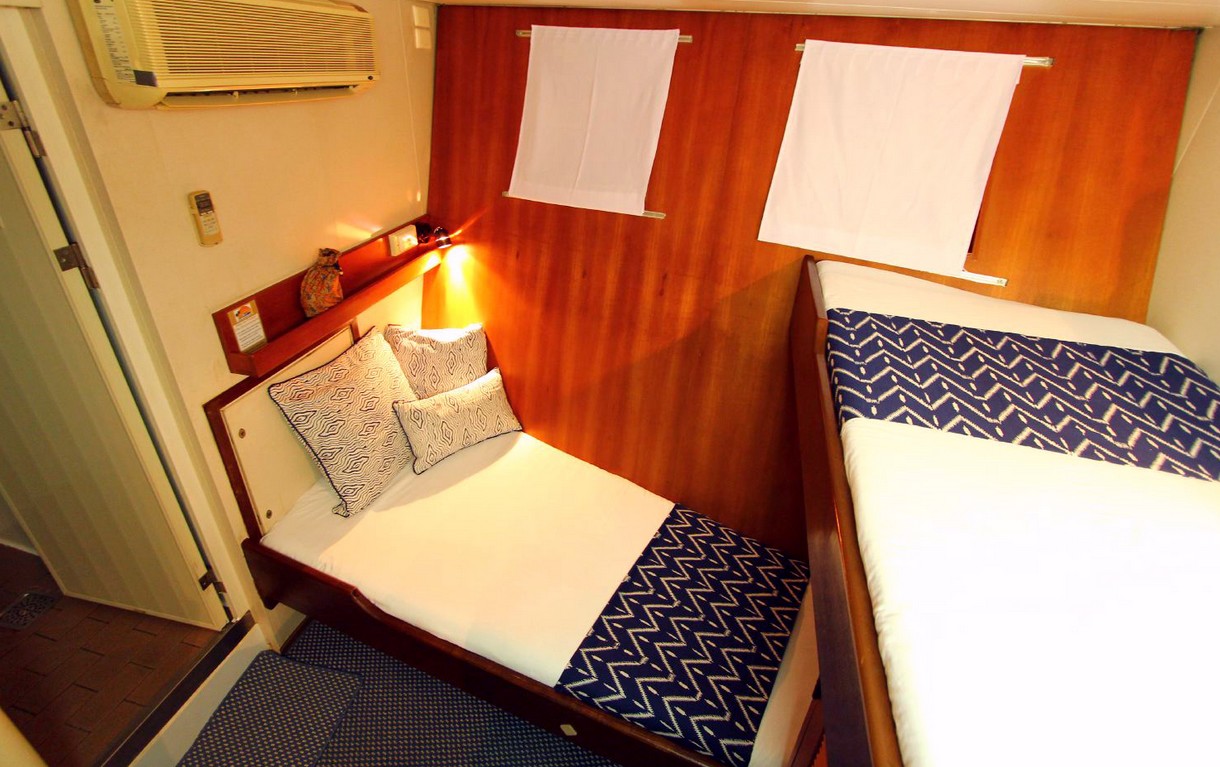 Raja Ampat Aggressor Twin Cabin