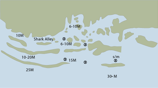 Cod Hole Map